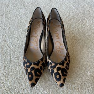 Sam Edelman Leopard Heel